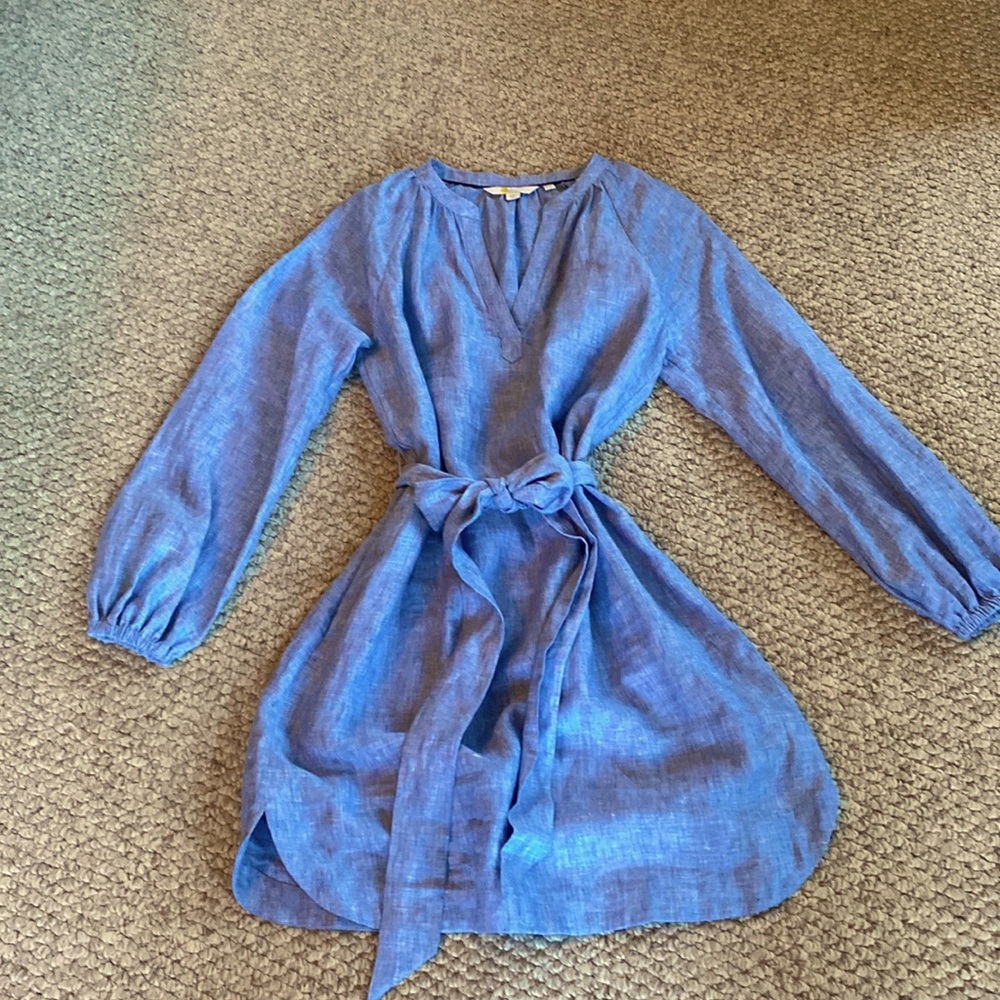NWOT Boden chambray shirt dress